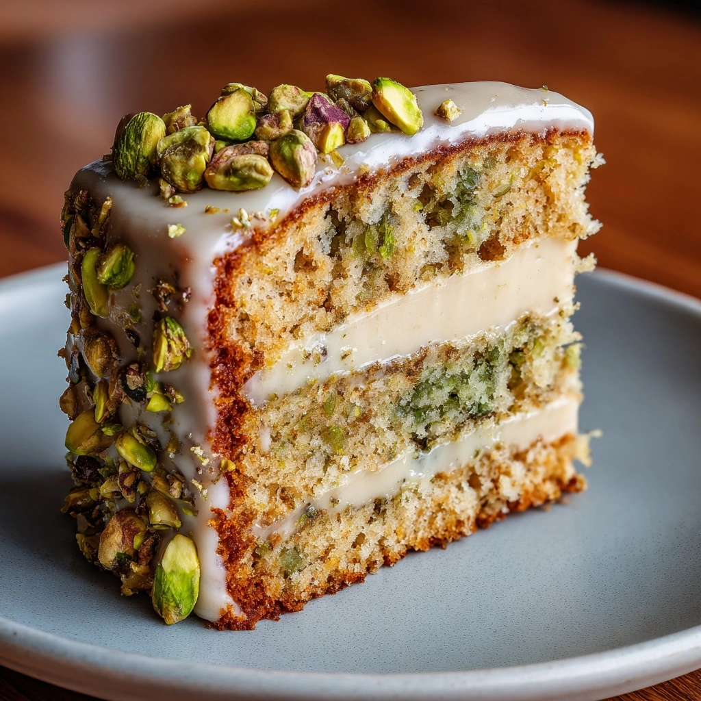 Pistachio Coffee Cake Recipe - Recipe Image