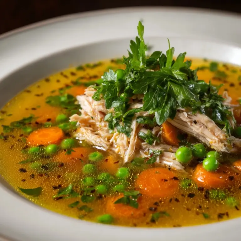 Anti-Inflammatory Turmeric Chicken Soup Recipe