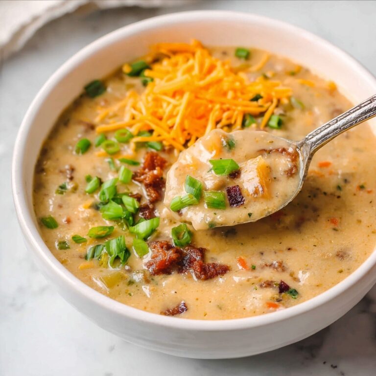 Cheeseburger Soup Recipe