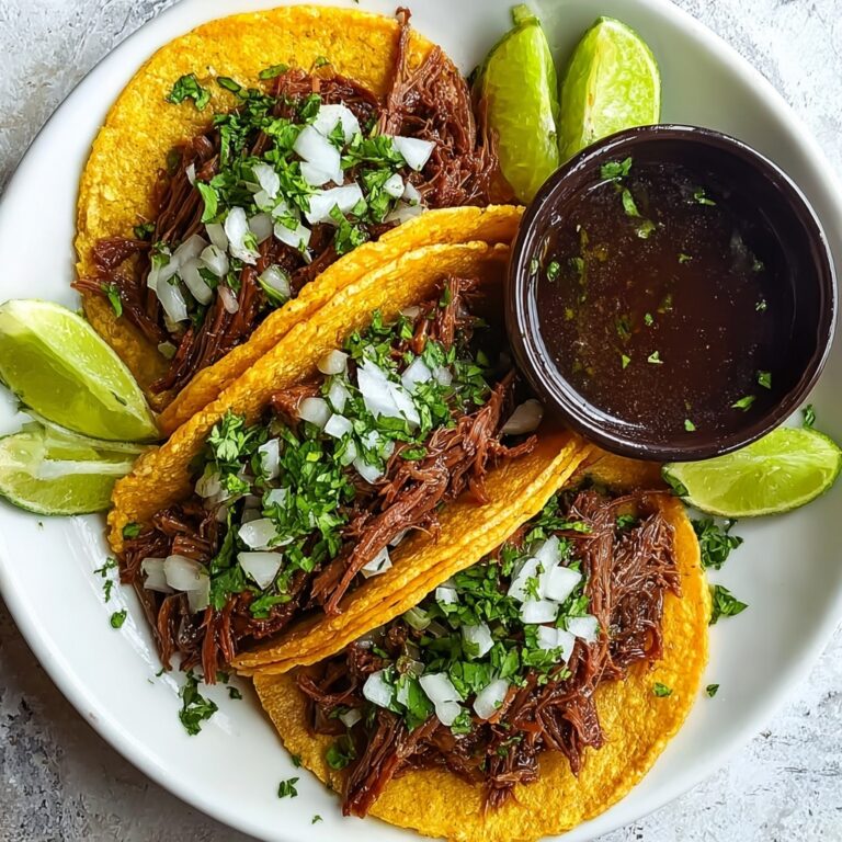 Spicy Slow-Cooked Mexican Birria Tacos Recipe