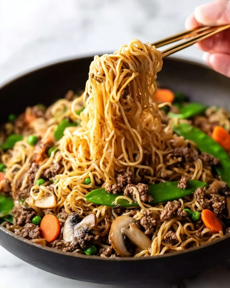 Ground Beef Lo Mein Recipe