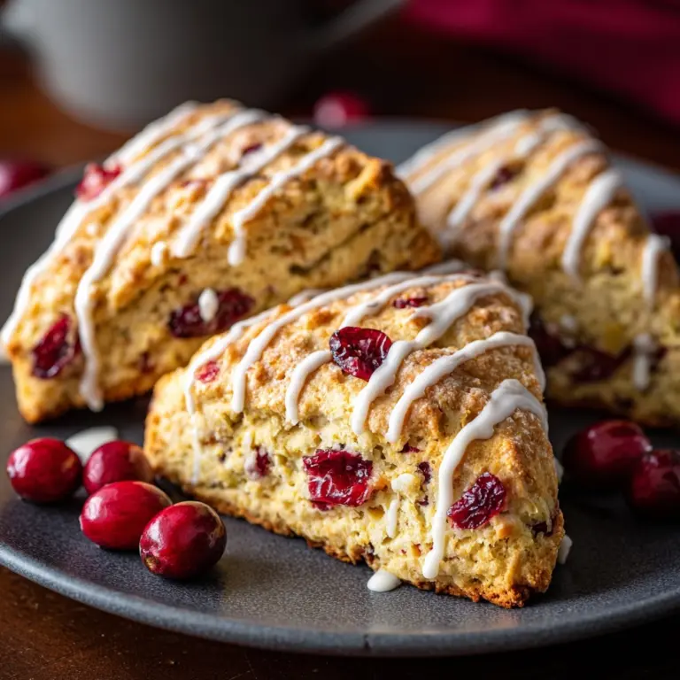 Cranberry Orange Scones Recipe