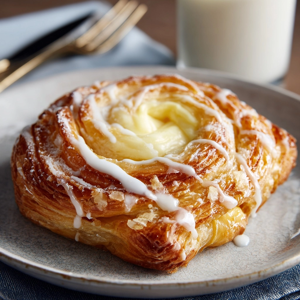 Easy Breakfast Cheese Danish Recipe - Recipe Image