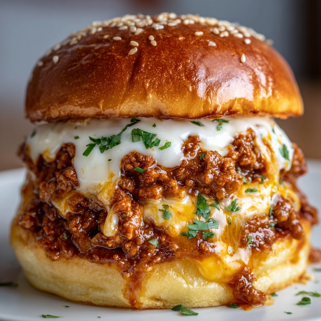 Crockpot Pizza Burgers: A Family Favorite Recipe - Recipe Image