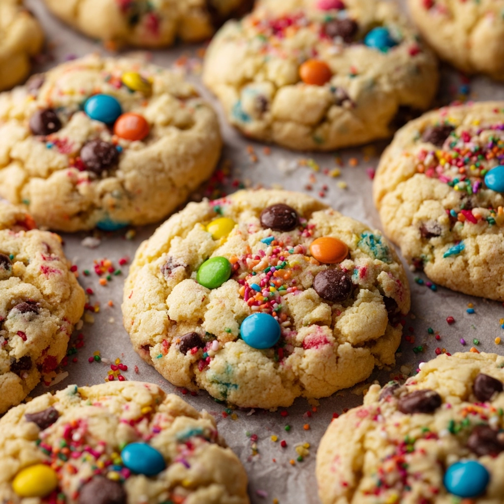 Yellow Cake Mix Cookies Recipe - Recipe Image