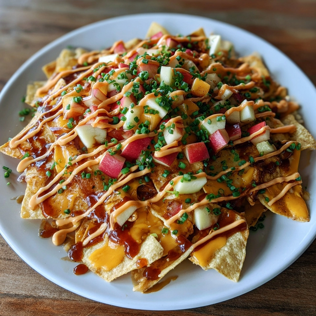 Apple Nachos Recipe - Recipe Image