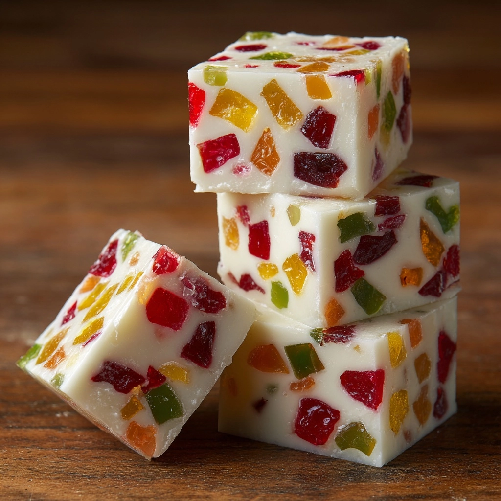 Jelly Nougat Candy Recipe - Recipe Image