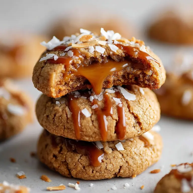 Salted Caramel Cheesecake Cookies Recipe