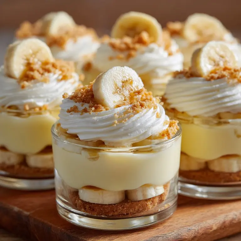 Banana Pudding Cups Recipe