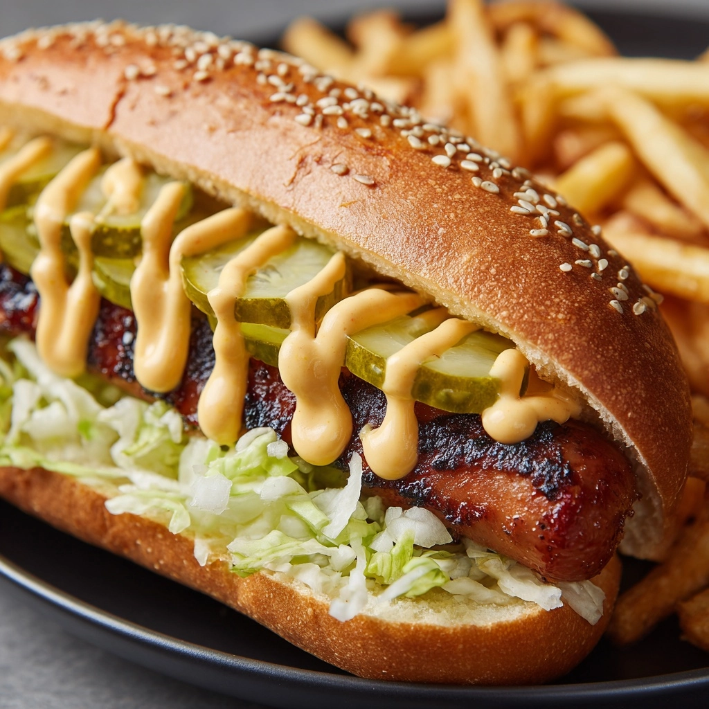 Big Mac Hot Dogs Recipe - Recipe Image