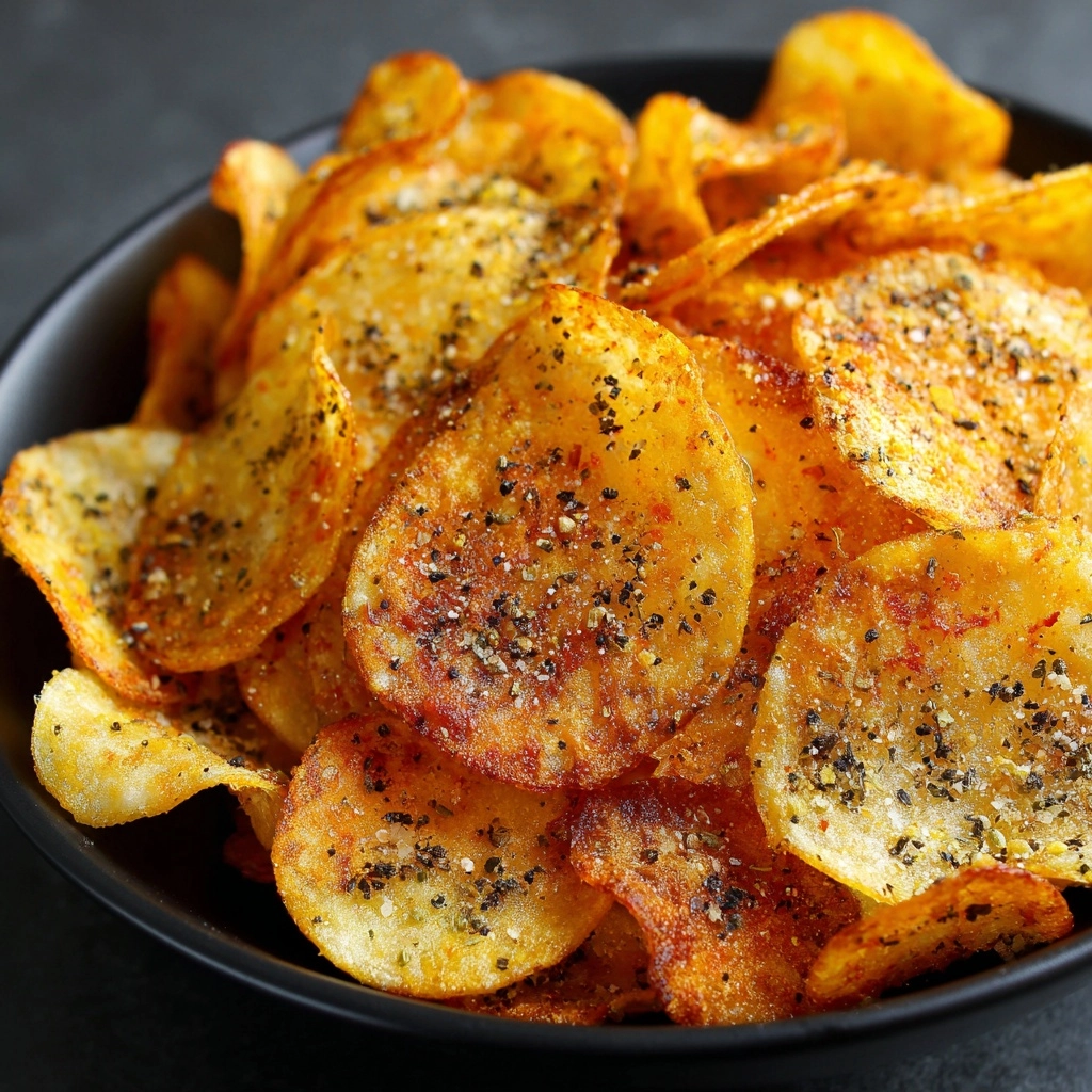 Cacio e Pepe Potato Chips Recipe - Recipe Image