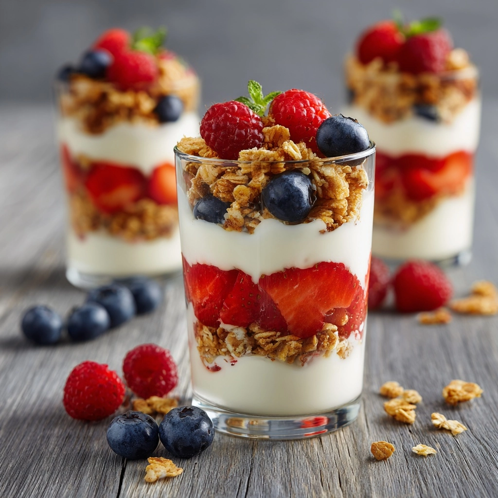 Fruity Yogurt Parfaits Recipe - Recipe Image