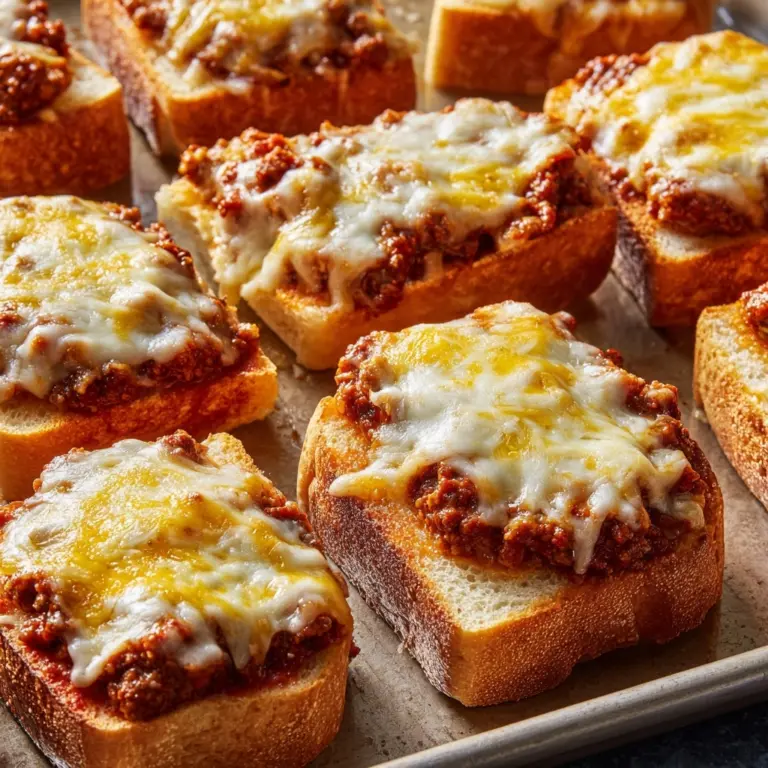 Old School Pizza Burgers Recipe