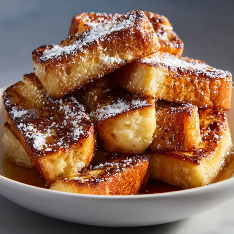 French Toast Sticks Recipe