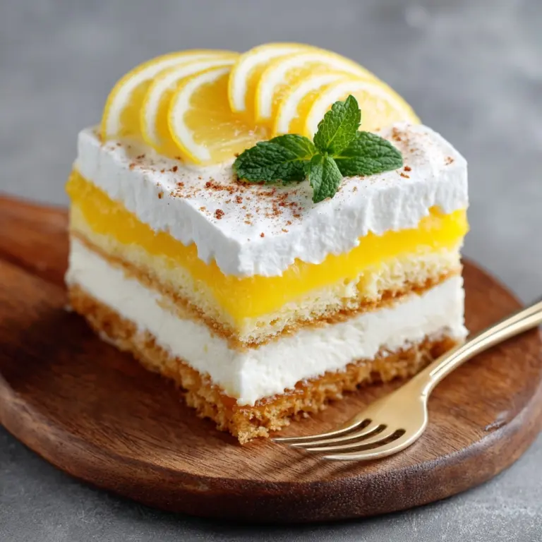 Lemon Tiramisu Recipe