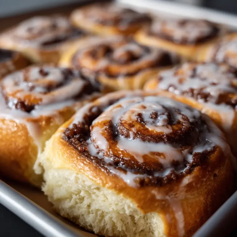 Easy Homemade Cinnamon Rolls Recipe