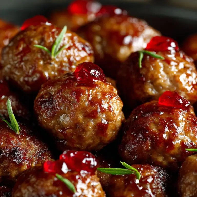 Mountain Meatballs Recipe