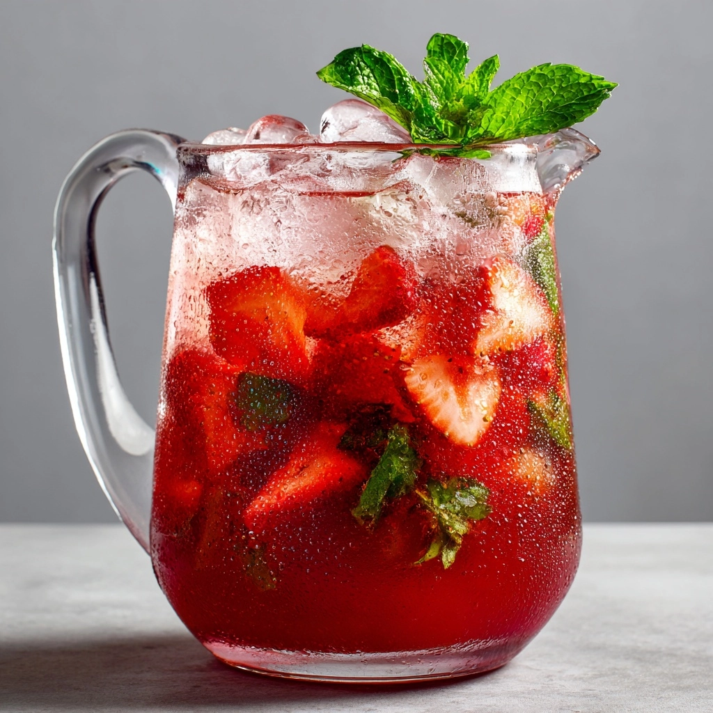 Strawberry Basil Lemonade Recipe - Recipe Image