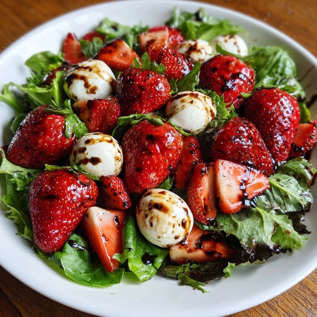 Strawberry Caprese Salad Recipe - Recipe Image