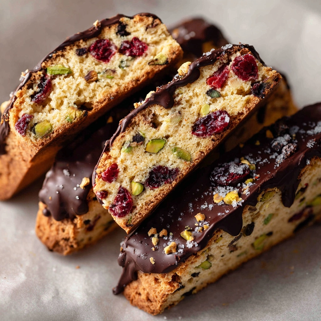 Cranberry Orange Biscotti Recipe - Recipe Image