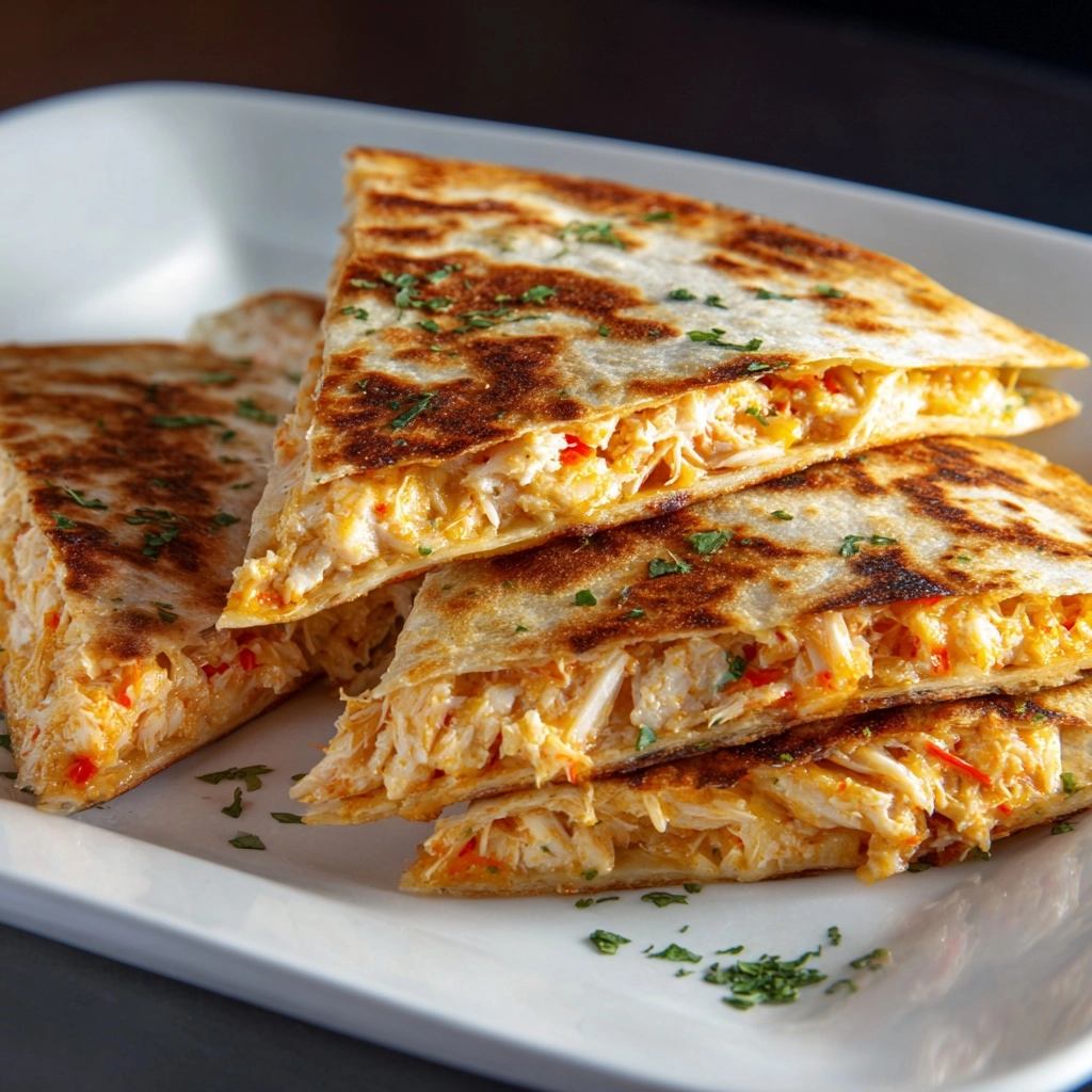 King Crab Quesadillas Recipe - Recipe Image