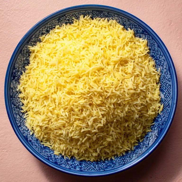 Saffron Rice Recipe