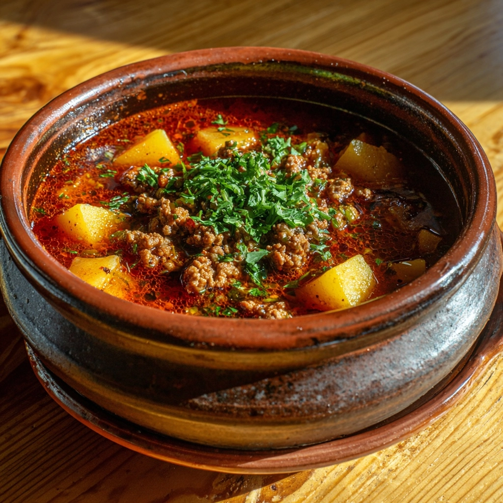 Ground Beef Enchilada Soup Recipe - Recipe Image