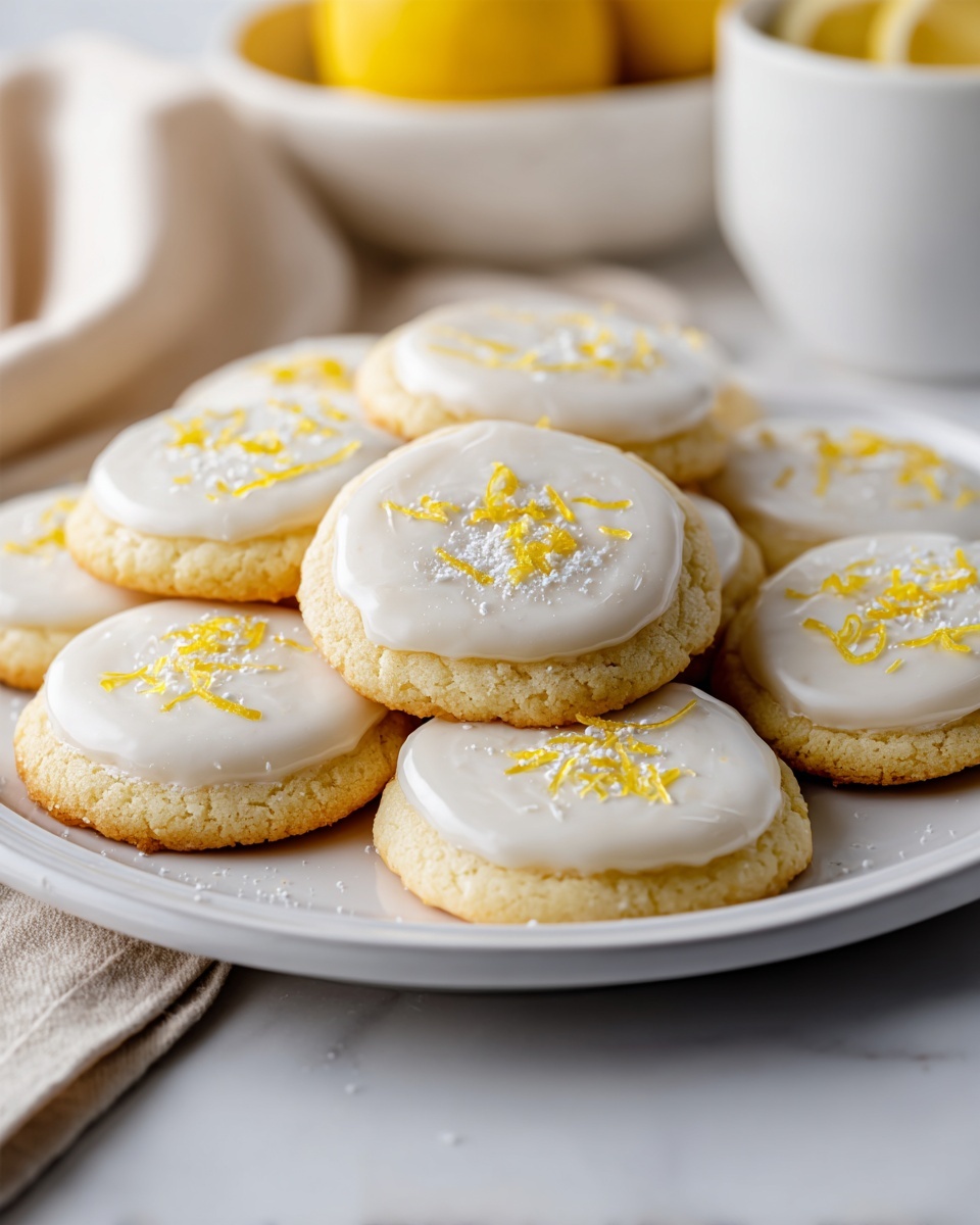 Lemon Meltaway Cookies Recipe - Recipe Image