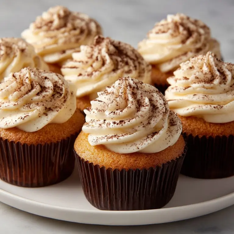 Tiramisu Cupcakes Recipe