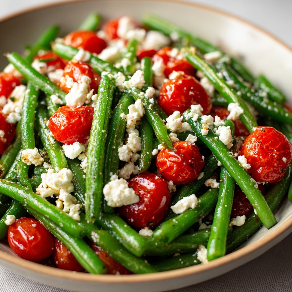 Green Bean and Feta Salad Recipe - Recipe Image