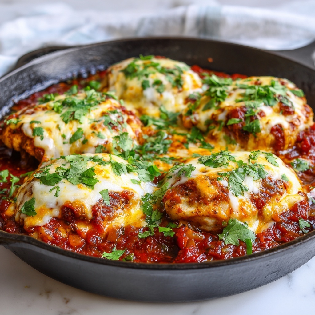 Skillet Salsa Chicken Recipe - Recipe Image