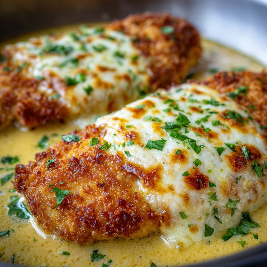 Melt-In-Your-Mouth Baked Chicken with Parmesan and Garlic Recipe - Recipe Image
