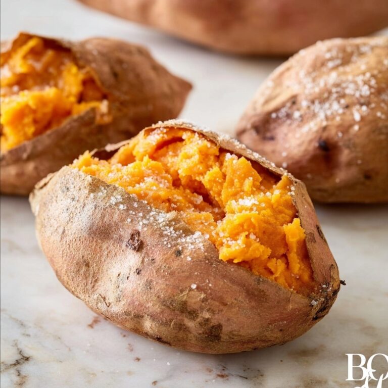 How to Bake Sweet Potatoes Recipe