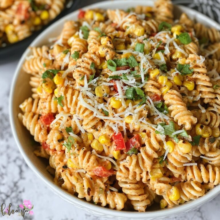 Esquites-Inspired Pasta Salad (Mexican Street Corn-Inspired) Recipe
