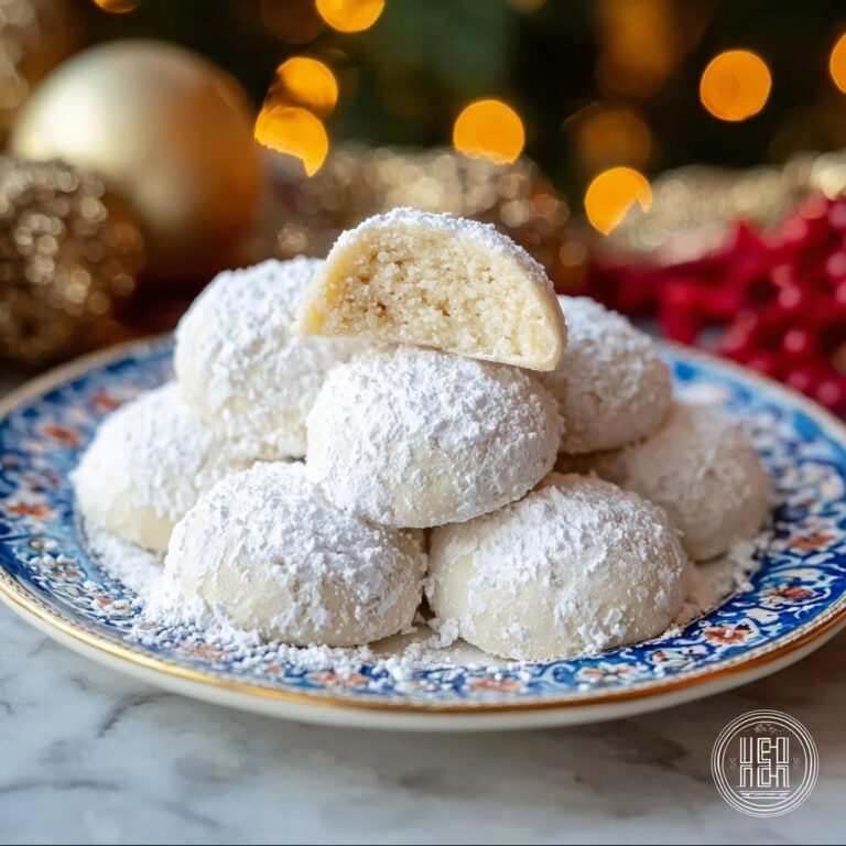 Bright Buttery Lemon Cream Snowball Cookies Recipe