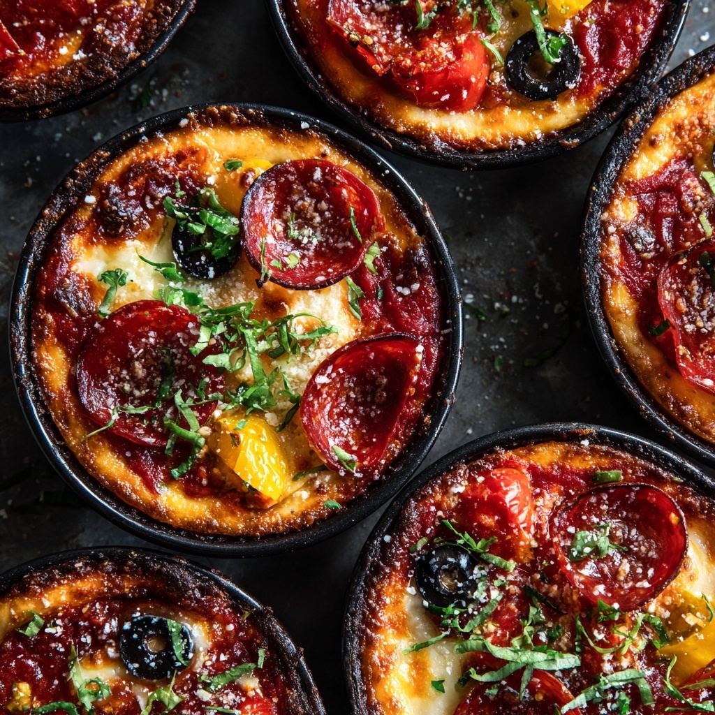 Low Carb Pizza Bowls Recipe - Recipe Image