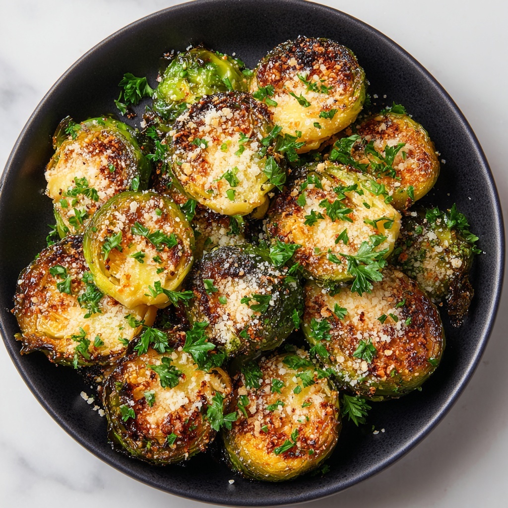 Parmesan Brussels Sprouts: The Ultimate Guide to Crispy Perfection Recipe - Recipe Image