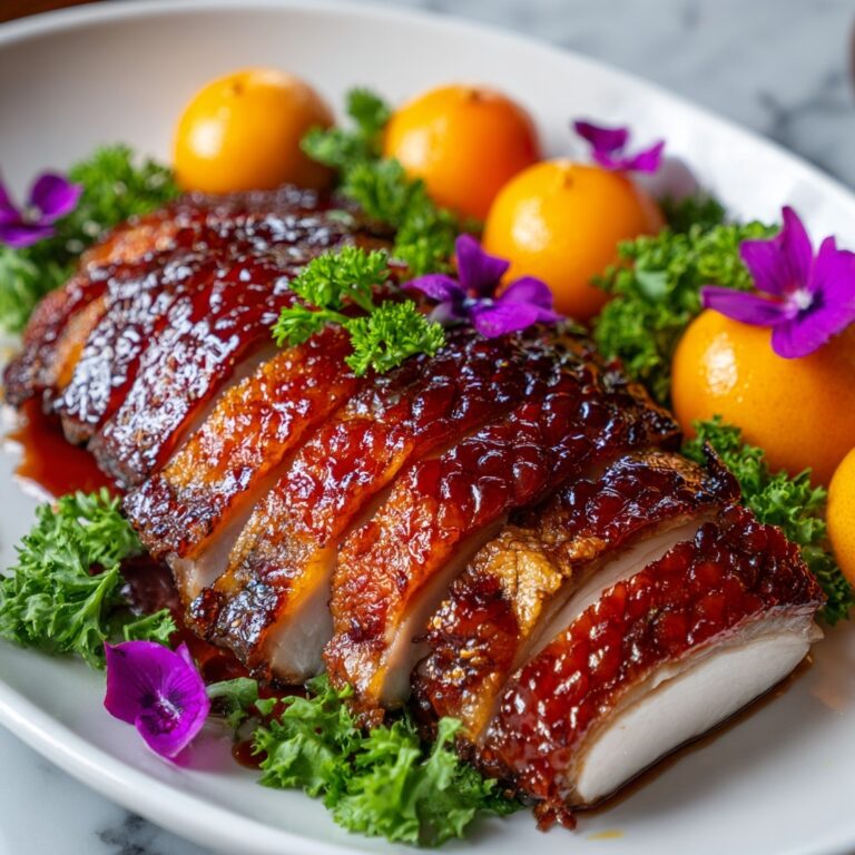 Roast Duck with Orange Glaze Recipe