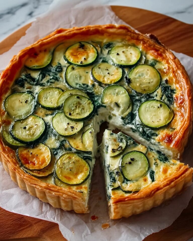 Zucchini and Spinach Pie Recipe