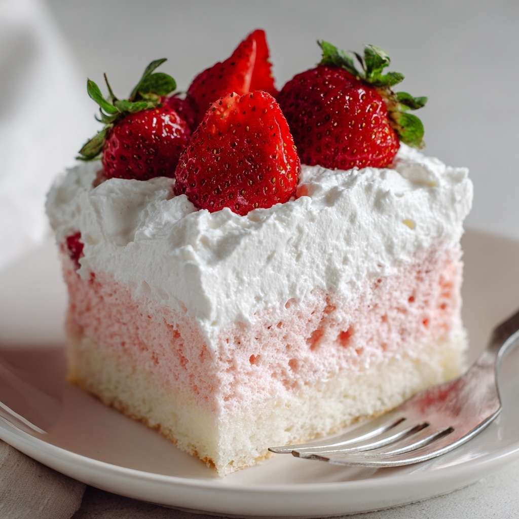 Strawberry Cloud Cake Recipe - Recipe Image