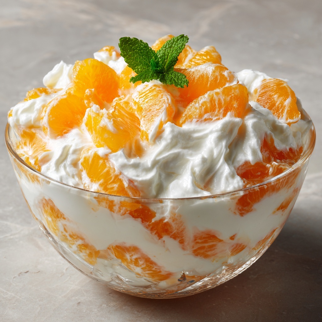 Mandarin Cream Cheese Fruit Salad Recipe - Recipe Image