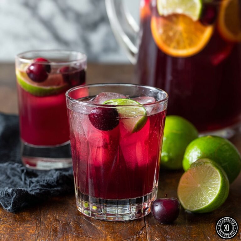 Cranberry Vodka Christmas Punch Recipe