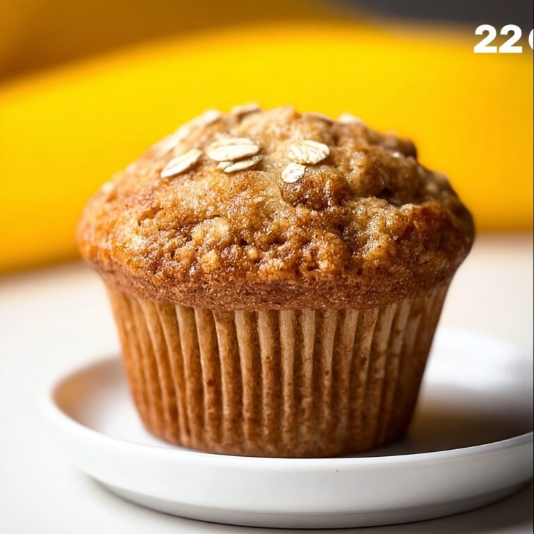 Healthy Banana Oatmeal Muffins Recipe