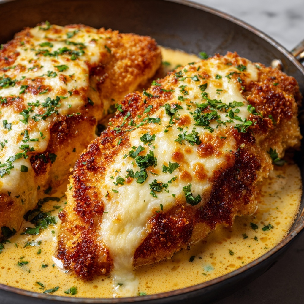 Melt-In-Your-Mouth Baked Chicken with Parmesan and Garlic Recipe - Recipe Image