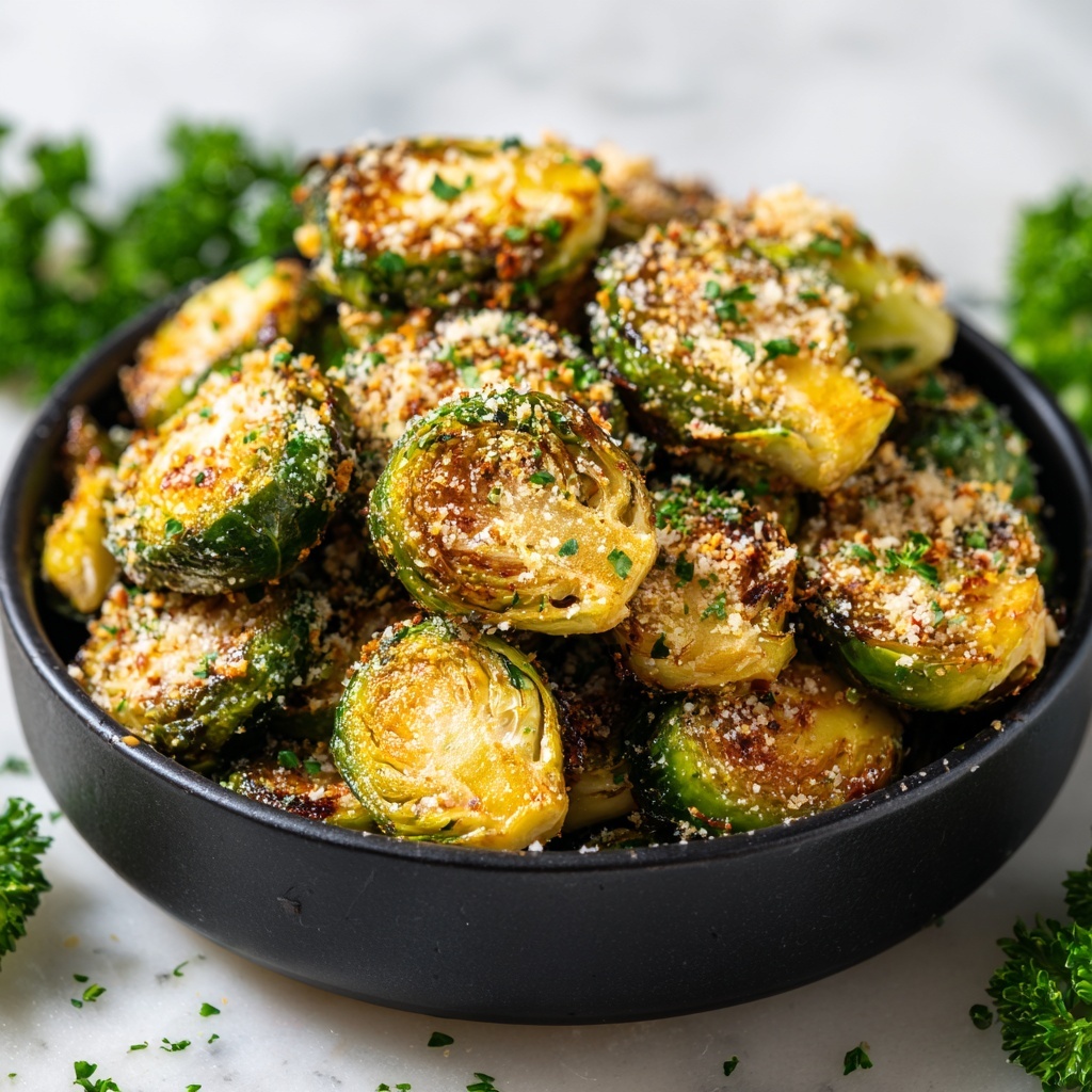 Parmesan Brussels Sprouts: The Ultimate Guide to Crispy Perfection Recipe - Recipe Image