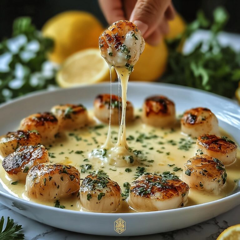 Indulgent Creamy Garlic Sauce with Grilled Chicken Bites Recipe
