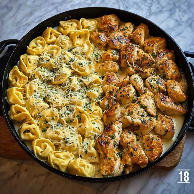Indulgent Creamy Cajun Chicken Tortellini in Velveeta Sauce Recipe