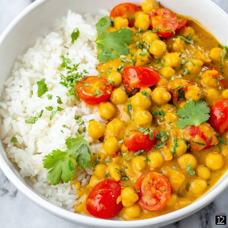 Vegan Chickpea Curry Recipe