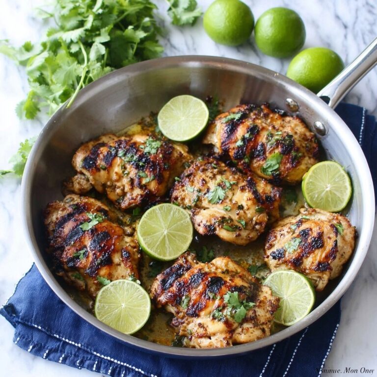 Cilantro Lime Chicken Thighs Recipe