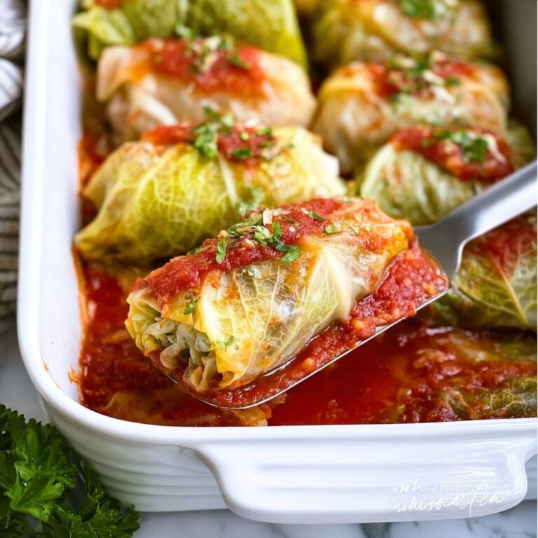 Traditional Stuffed Cabbage Rolls Recipe